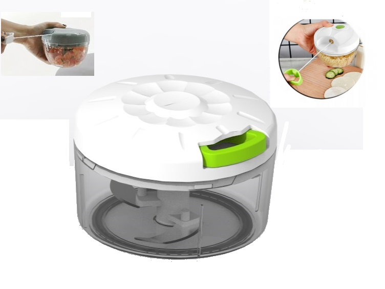 Mini Pull Chopper - 0.6L capacity - Cheffinger - Image 5