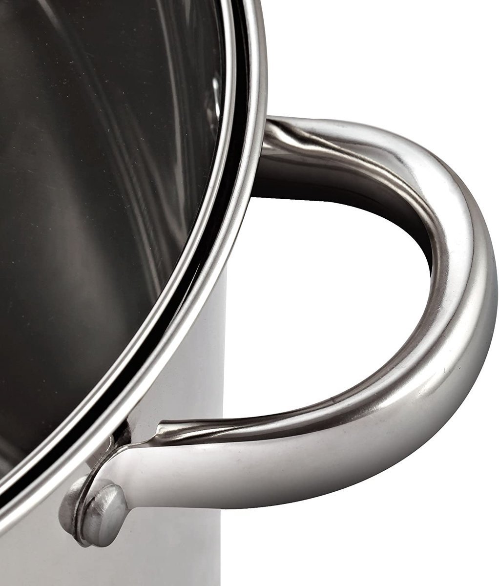 Couscous Pot With Metal Lid - Stainleess Steel - 12L - Royalty Line - Image 13