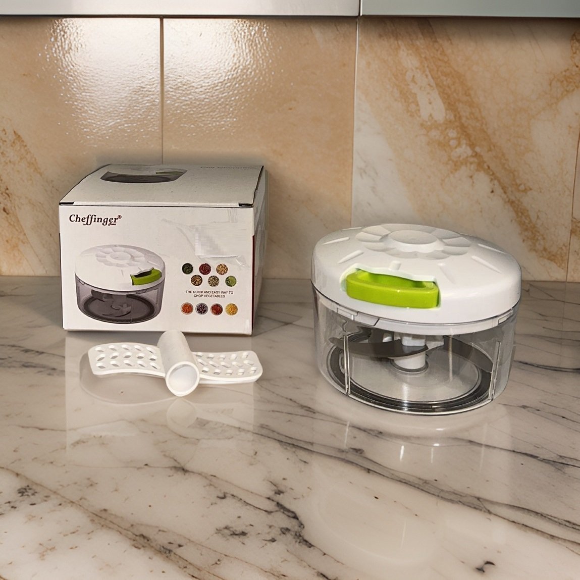 Mini Pull Chopper - 0.6L capacity - Cheffinger - Image 4