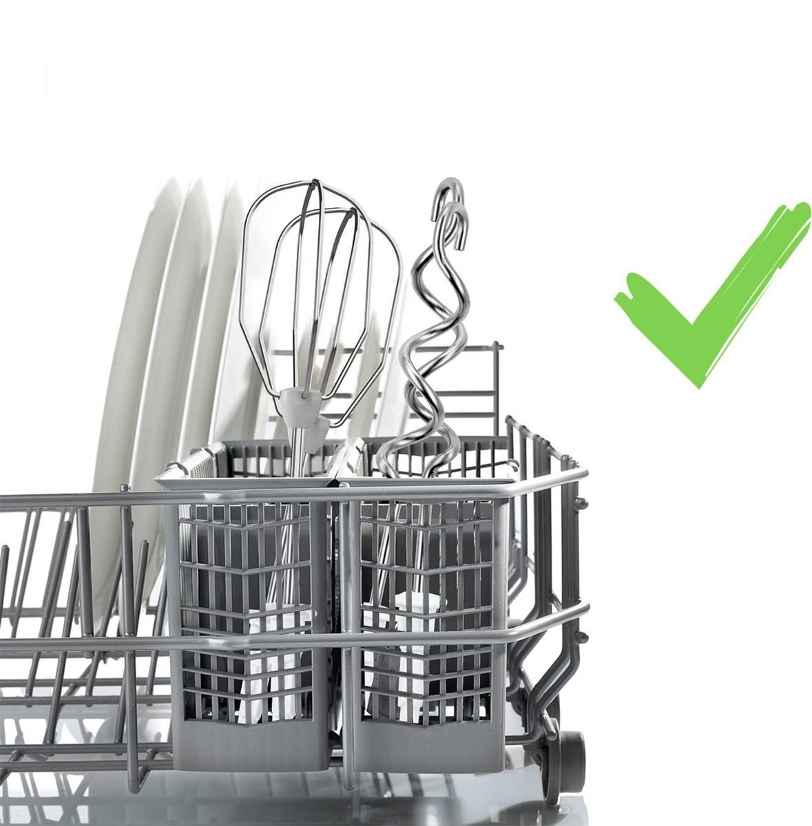 Hand Mixer - 300W - Mixer & Beaters & Whisk - Mixers - White / Purple - Royalty Line - Image 4