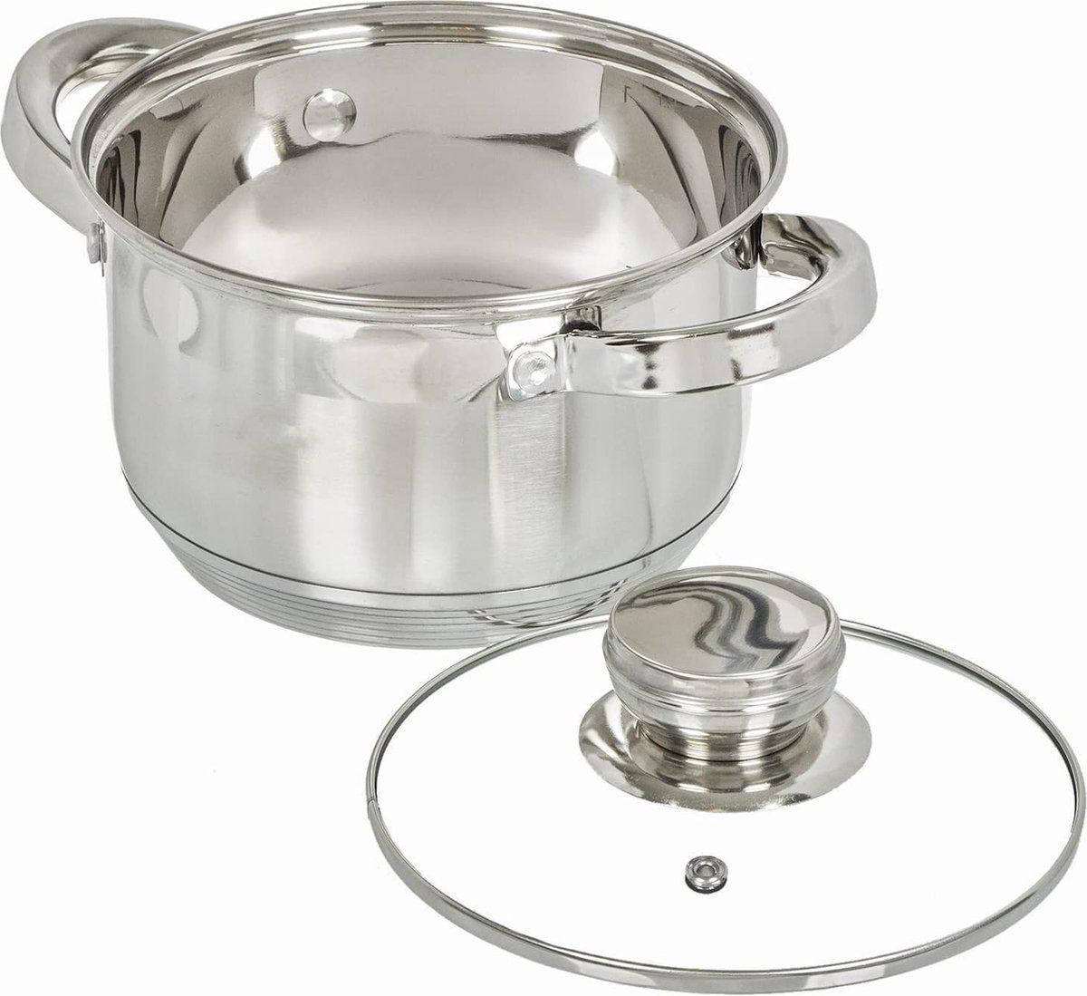 Pots Deep Sets - Stainlees Steel Stock - 6PCS - 11/13/16 L - Royalty Line - Image 8