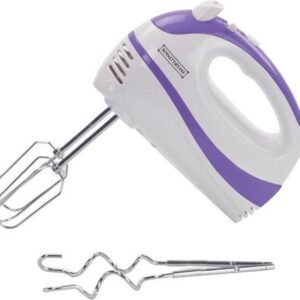 Hand Mixer – 300W – Mixer & Beaters & Whisk – Mixers – White / Purple – Royalty Line