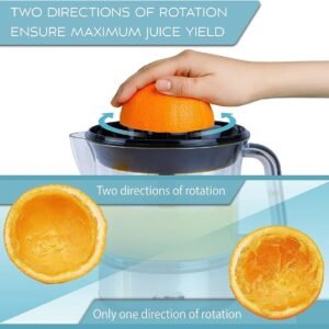 Electric Juicer – 1 Liter – Powerful and Fast – Stainless Steel – Royalty Line