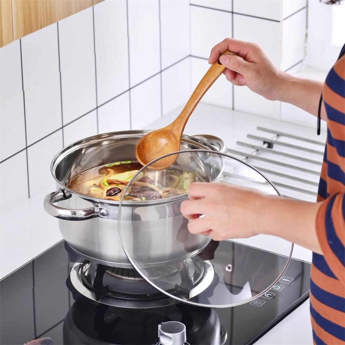 Cookware Set - Stainless Steel- 18Pcs - Royalty Line - Image 2