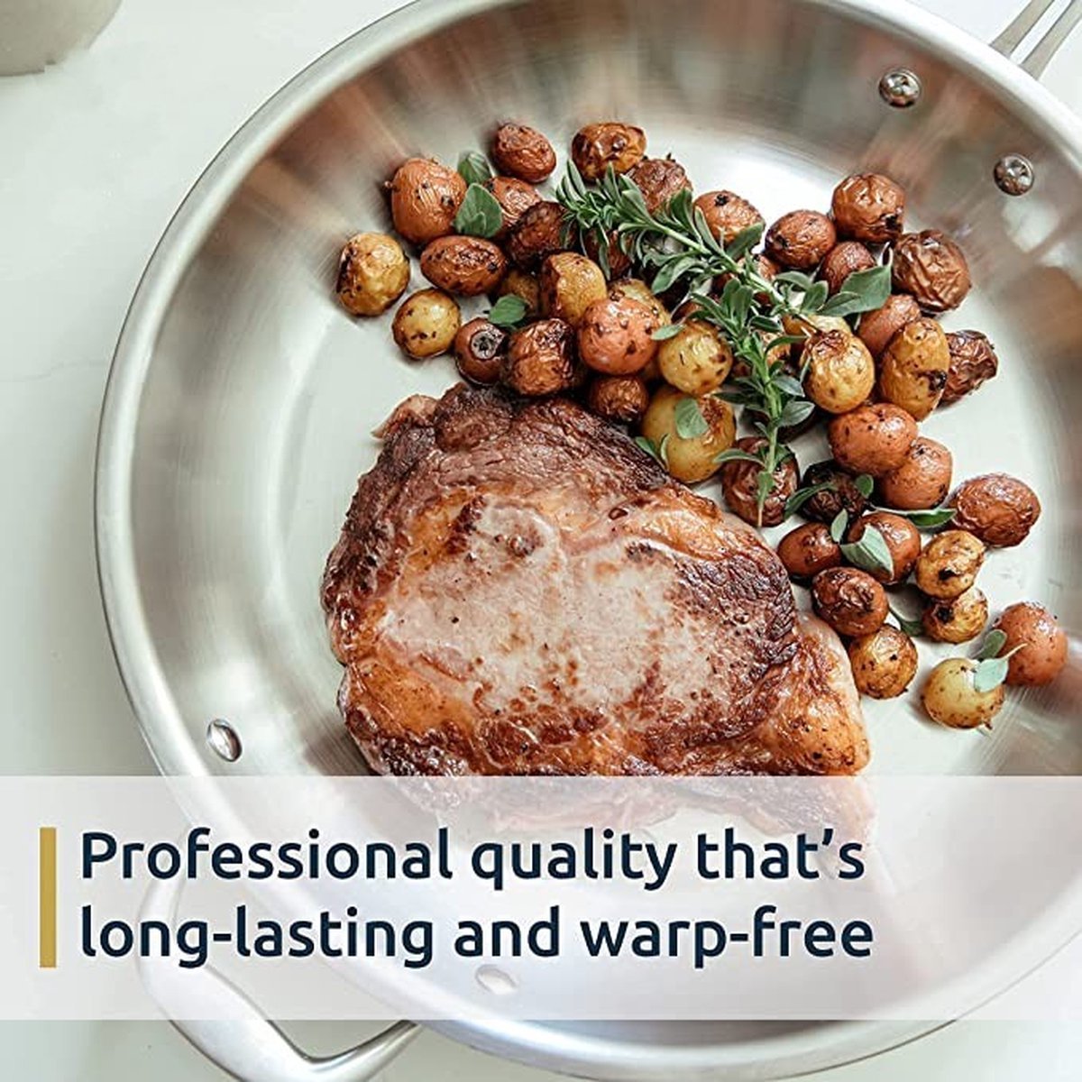 Cookware Set - Stainless Steel- 18Pcs - Royalty Line - Image 3