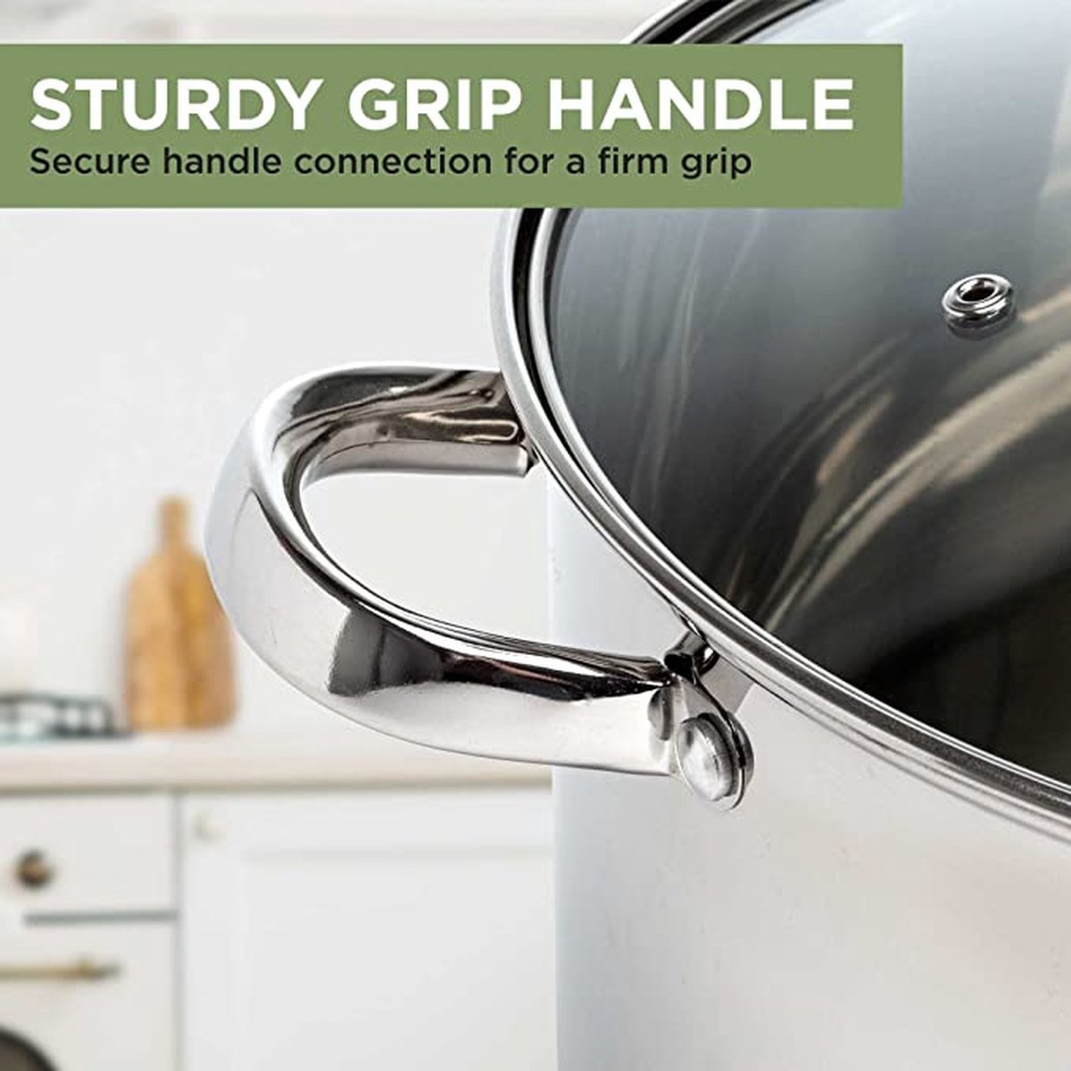 Pots Wide Sets - Stainlees Steel Stock - 8PCS - 4/5/7/9 L - Royalty Line - Image 8