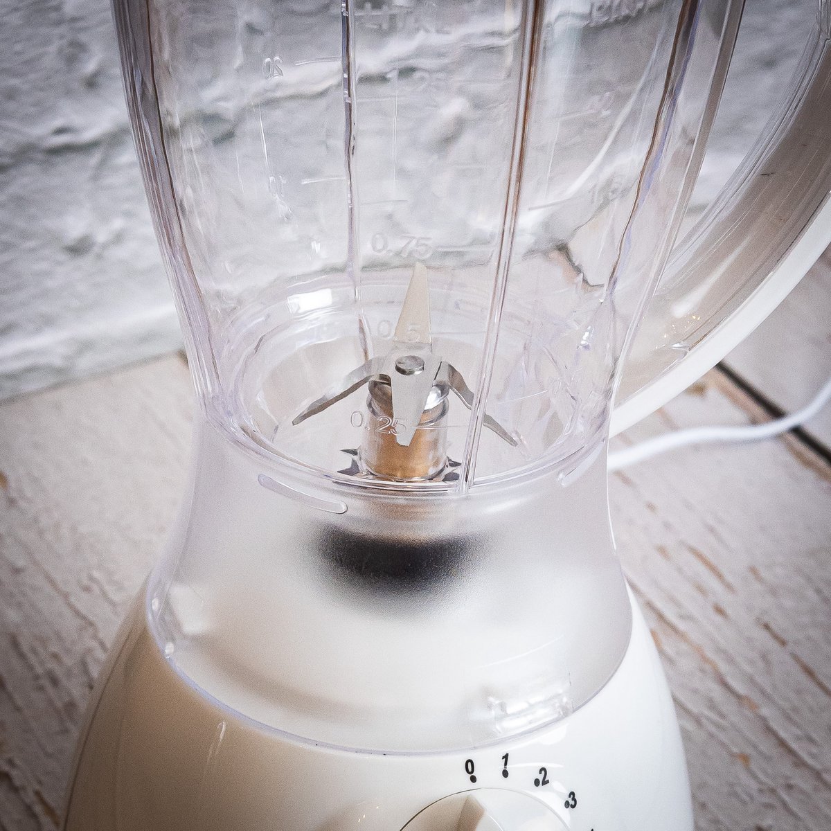 Blender - Smoothie Maker with Coffee/Bean/Spice Grinder - Smoothie Maker - 1.5L - 500W - 4 Speeds - White - Royalty Line - Image 14