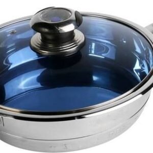 Cookware Set – Stainless Steel- 16Pcs- Glass Lid – Royalty Line