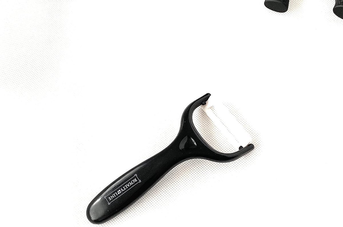 Knife Set - Non-stick coating - 6pcs - Black - Royalty Line - Image 5