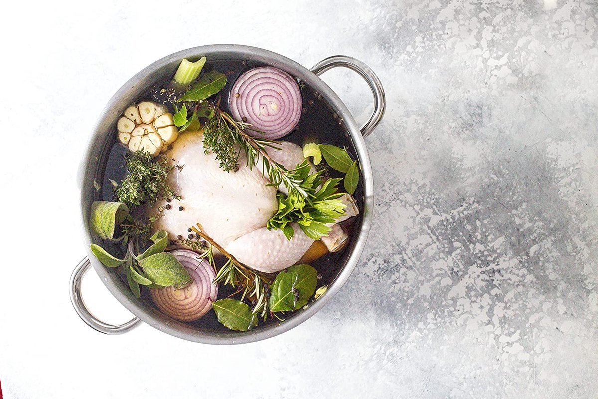 Couscous Pot With Metal Lid - Stainleess Steel - 12L - Royalty Line - Image 3