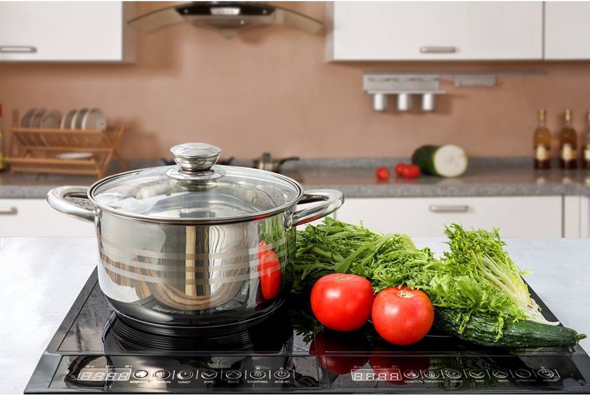 Cookware Set - Stainless Steel- 12Pcs - Royalty Line - Image 5