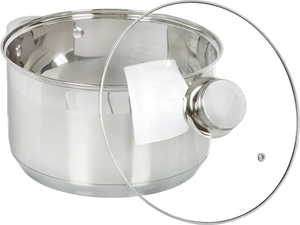 Pots Deep Sets - Stainlees Steel Stock - 6PCS - 11/13/16 L - Royalty Line - Image 6