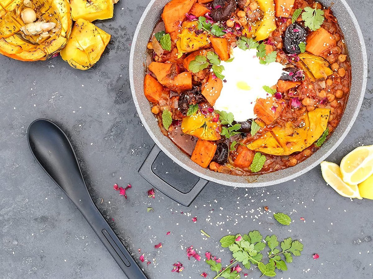 Cookware Set - Die Cast Alu - 14Pcs - Black - Royalty Line - Image 5