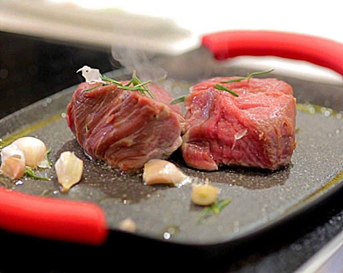 Grill Plate - Flat - Die Cast - Non Stick Greblon Marble Coated - 47 cm - Royalty Line - Image 7