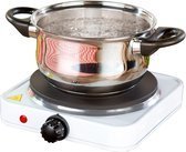 Electric Hob – 1 Burner/Cooking zone Ø185mm – 1500 W – Stainless Steel – Royalty Line