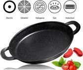 Paella Pan set - Die Cast- Non Stick Marble Coated - 2pcs - 32cm & 36cm - Oven Safe Proofed - Royalty Line - Image 9