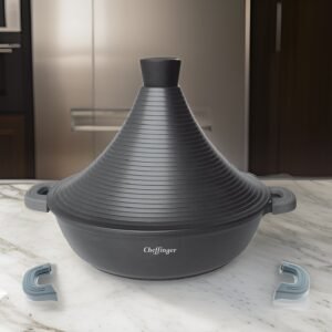 Tajine – 28cm – Die cast – Black – Cheffinger