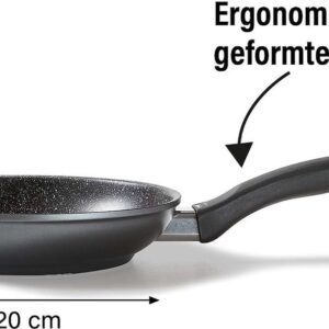 Frypan – Die Cast – Non Stick Marble Coated – 20 cm – RED – Royalty Line