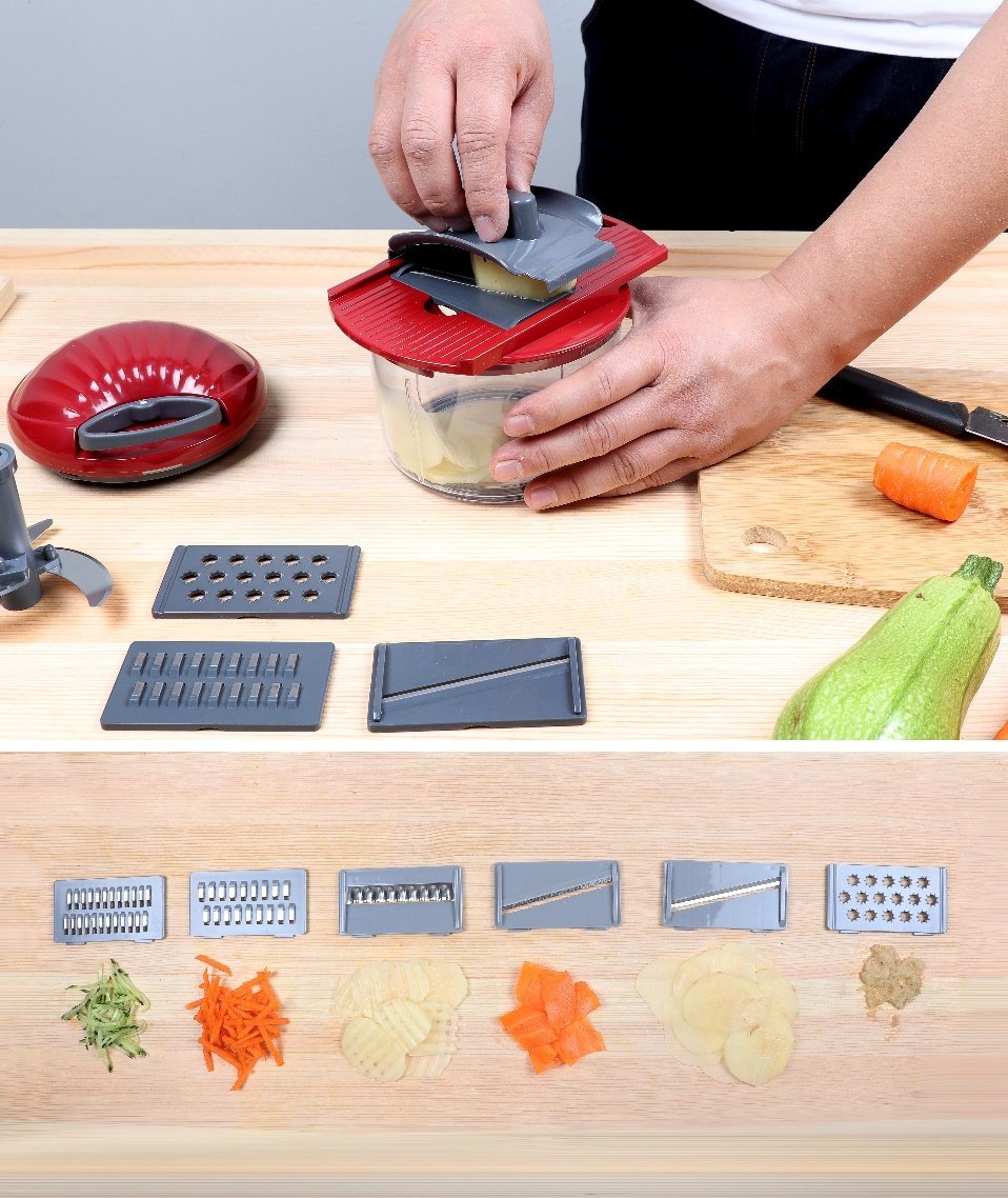 Mini Pull Chopper - 0.9L capacity - Cheffinger - Image 11