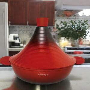 Tajine – 28cm – Die cast – Red/Black – Cheffinger
