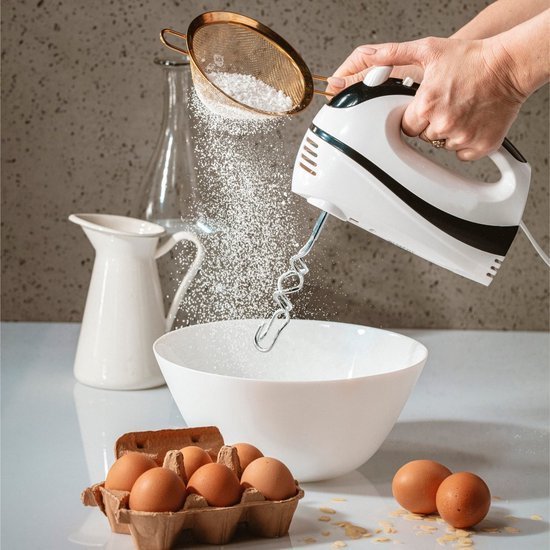 Hand Mixer - 300W - Mixer & Beaters & Whisk - Mixers - White / Purple - Royalty Line - Image 3