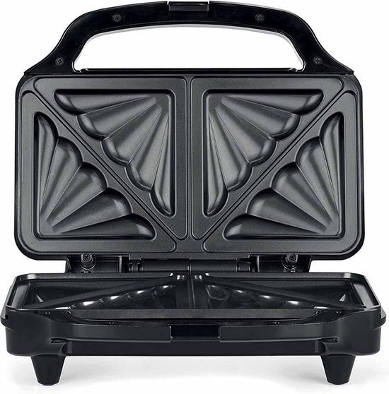Sandwich Maker / Toaster / Panini Grill XL - 2000W - Non-stick coating - Toaster - Black -Royalty Line - Image 10