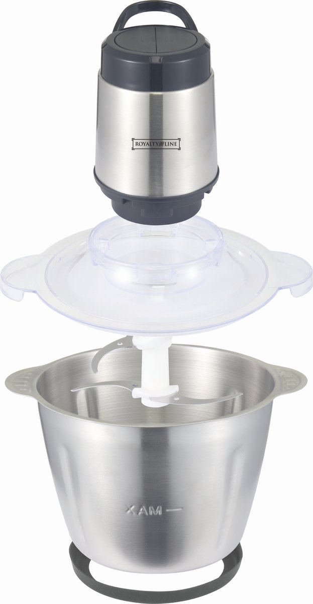 Chopper With Stainless Steel Bowl - 3 Liters - 2 Speeds - 600W - Royalty Line - Image 2