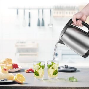 Water Kettle Stainless Steel Body – 1.8 Liter – 1500W – Royalty Line