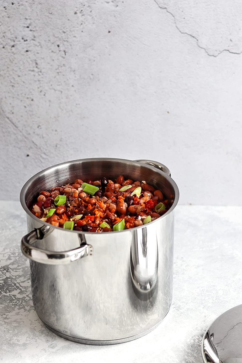 Couscous Pot With Metal Lid - Stainleess Steel - 12L - Royalty Line - Image 10