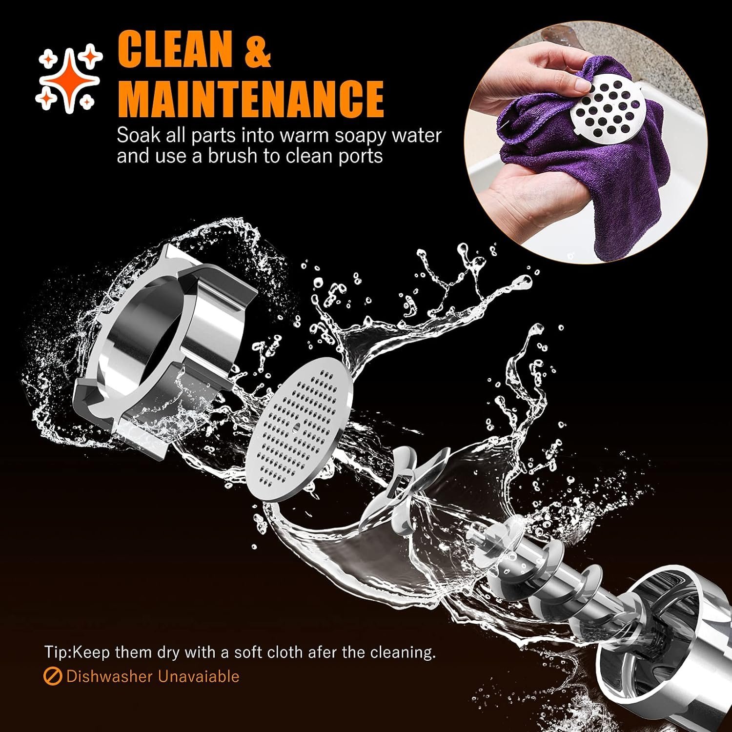 Electric Meat Grinder - 1600W - Mincer with 3 Cutting Plates - Sausage Maker - Minced Meat - Stainless Steel - Royalty Line - Image 23