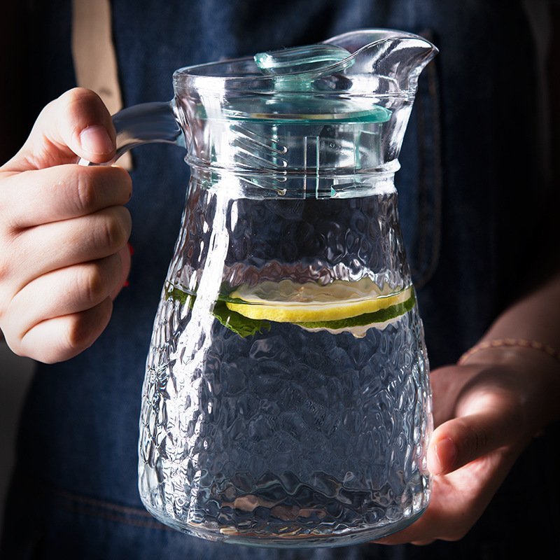 GLASS SET - Pure shape- 1.2L Caraffe - 5pcs - Cheffinger - Image 7