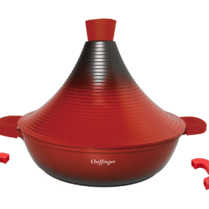 Tajine – 28cm – Die cast – Red/Black – Cheffinger