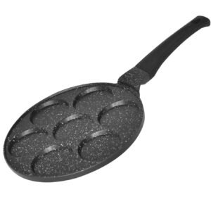 Pancake pan – 7 Hole – Marble coating – Cheffinger