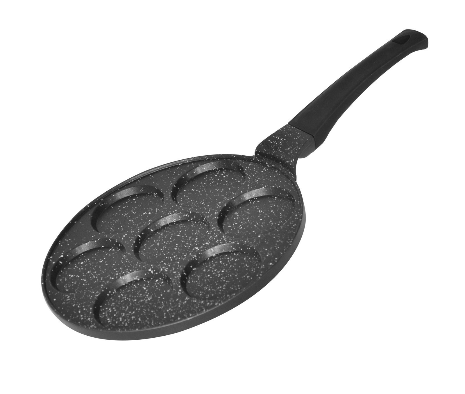 Pancake pan - 7 Hole - Marble coating - Cheffinger - Image 2