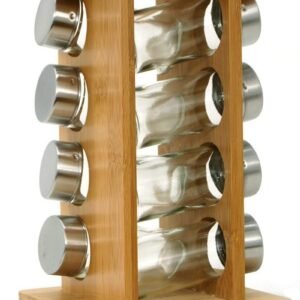 Ernesto Spices – Jars Carrousel Bamboo 9 Pieces