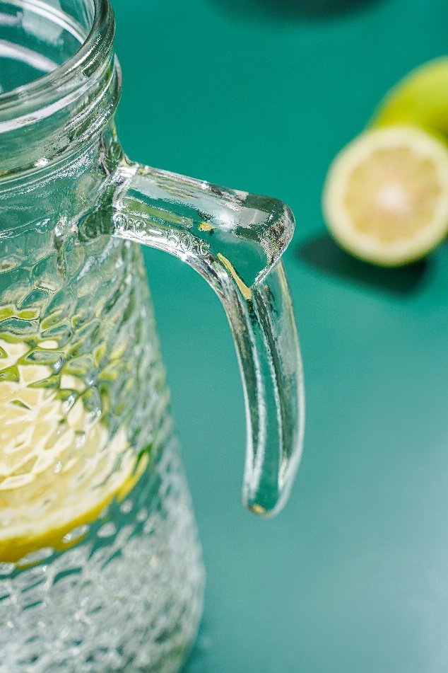 GLASS SET - Pure shape- 1.8L Caraffe - 7pcs - Cheffinger - Image 2