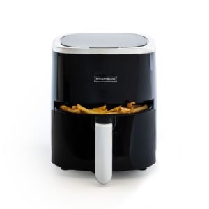 Airfryer XL – 3.5 Liters – Digital Display – 1000 Gr. Fries – 1200W – Black – Royalty Line