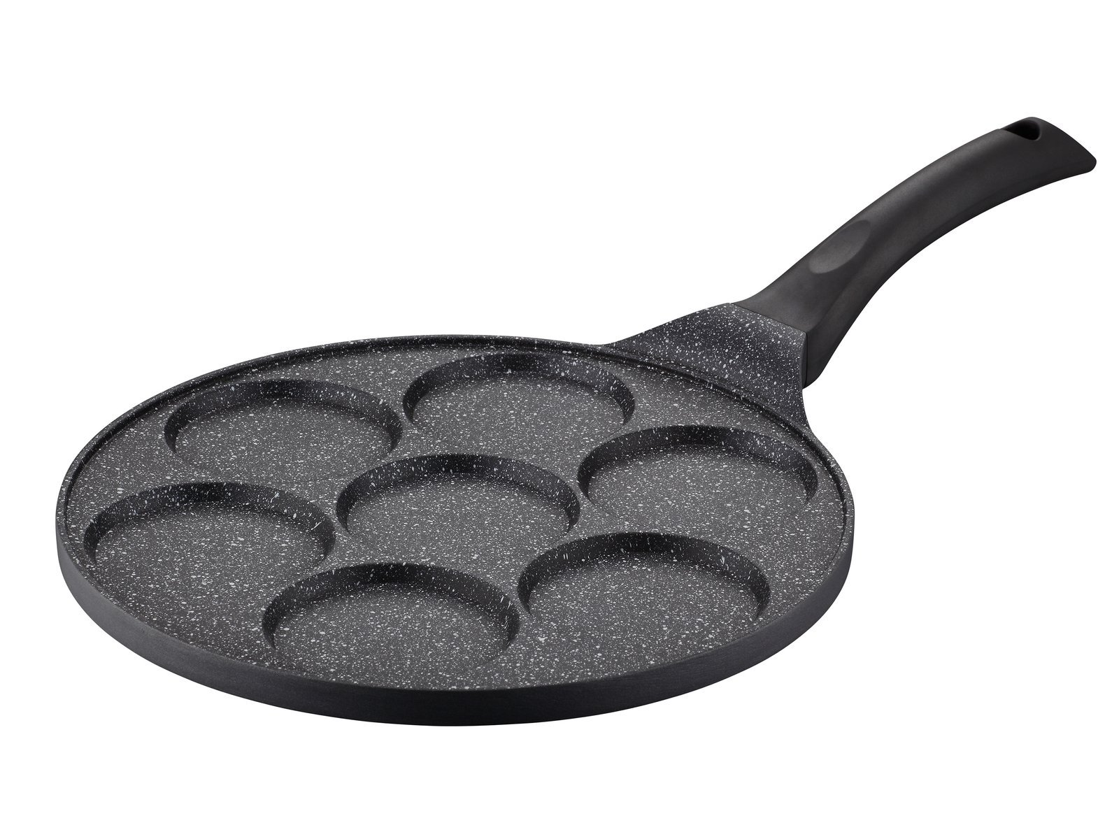 Pancake pan - 7 Hole - Marble coating - Cheffinger - Image 4