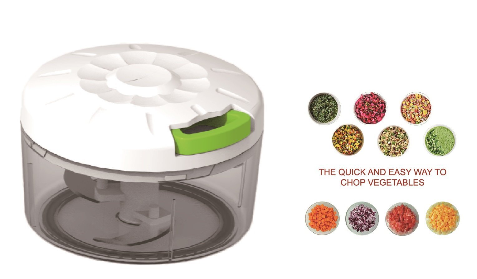 Mini Pull Chopper - 0.6L capacity - Cheffinger - Image 11