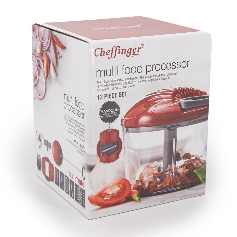 Mini Pull Chopper - 0.9L capacity - Cheffinger - Image 3
